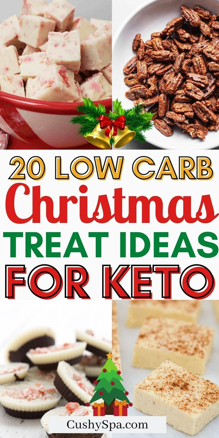 20 low carb christmas treat ideas for keto and other holiday treats that are easy to make