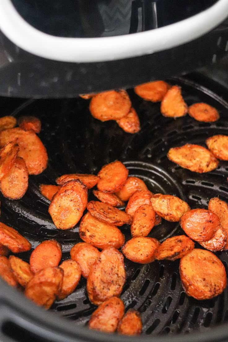 the food is being cooked in the slow cooker to make it easier for people to cook