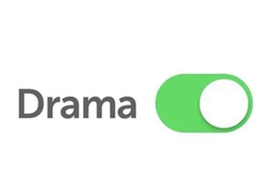 the logo for drama, which is an appliance that allows users to use their phone