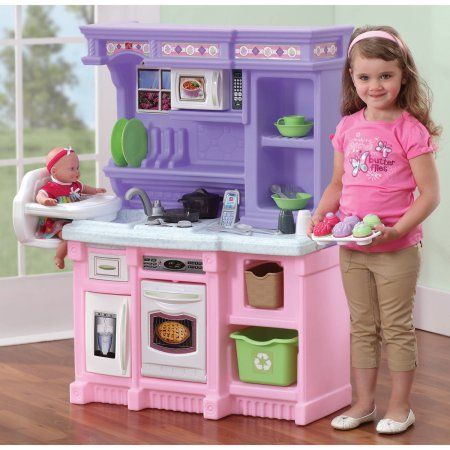 Step2 Little Bakers Kitchen - Walmart.com Kitchen Playset, Bakers Kitchen, Kitchen Sets For Kids, Wooden Play Kitchen, Play Kitchens, Kids Play Kitchen, Pretend Play Kitchen, Kids Pretend Play, Play Kitchen Sets