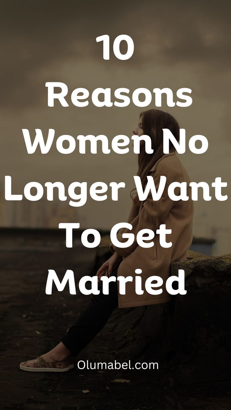 This article will discuss why women no longer want to get married. As a woman who is sure she doesn’t want to get married, I need you to know that you’re not alone. Over the years, there has been a decrease in marriage rates as fewer women indicate interest in getting married. Well, men won’t marry themselves if the women are unwilling to get married. Understanding Women, Healthy Book, Relationship Stages, Divorce For Women, Never Getting Married, Why Do Men, Best Marriage Advice, What Men Want, Love Problems