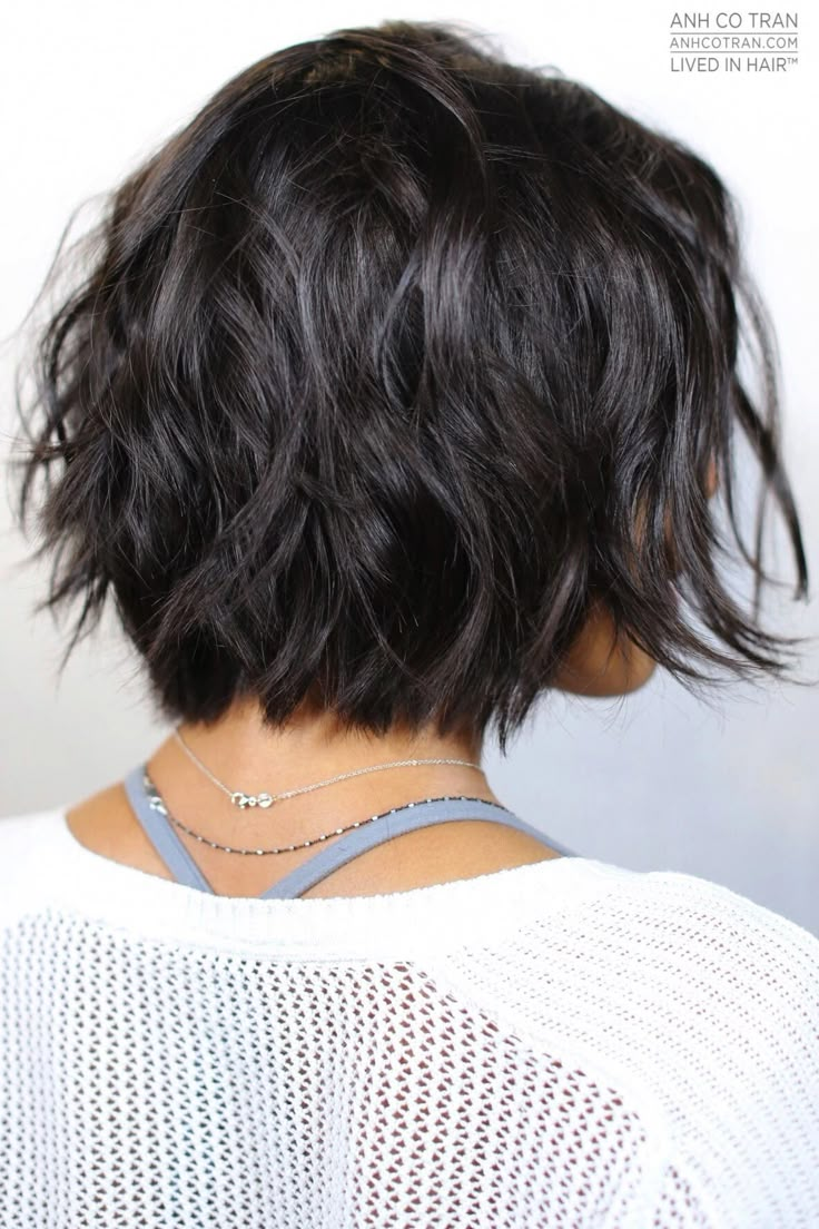 Short Shaggy Bob Hairstyles, Brunette Bob Haircut, Short Shaggy Bob, Shaggy Bob Hairstyles, Brunette Bob, Shaggy Bob, Wavy Bob Hairstyles, Choppy Bob Hairstyles, Short Wavy Hair