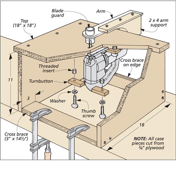 an assembly diagram showing the parts needed to make a disassement for a woodworking project