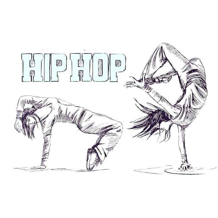 two people doing yoga poses with the words hip hop above them