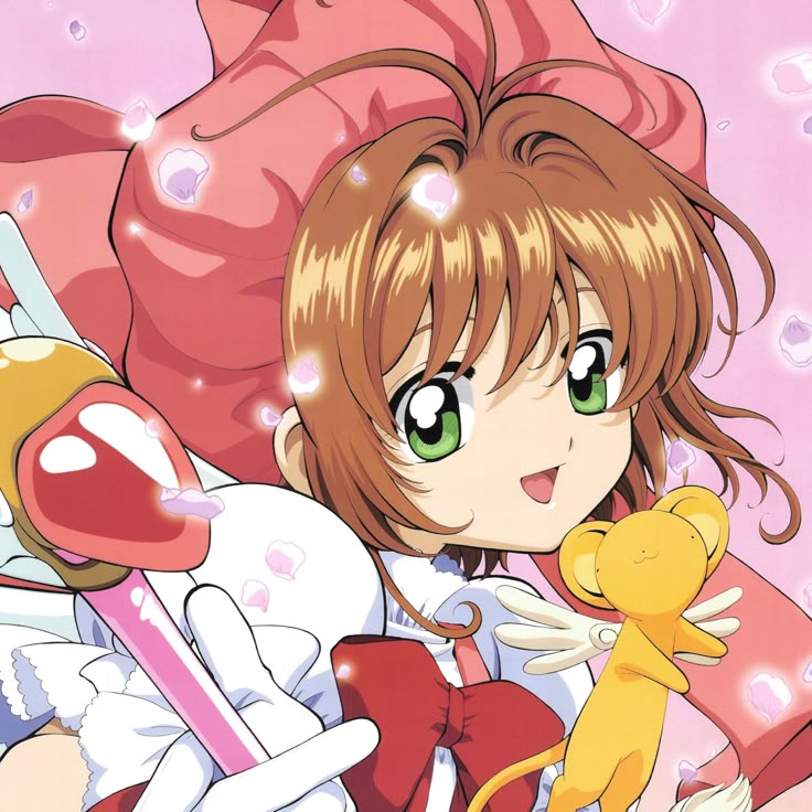 Sakura The Cardcaptor, Card Capture Sakura, Pink Characters, Black Edits, Sakura Cardcaptor, Sakura Kinomoto, Princess Serenity, Card Captor Sakura, Sakura Card Captor