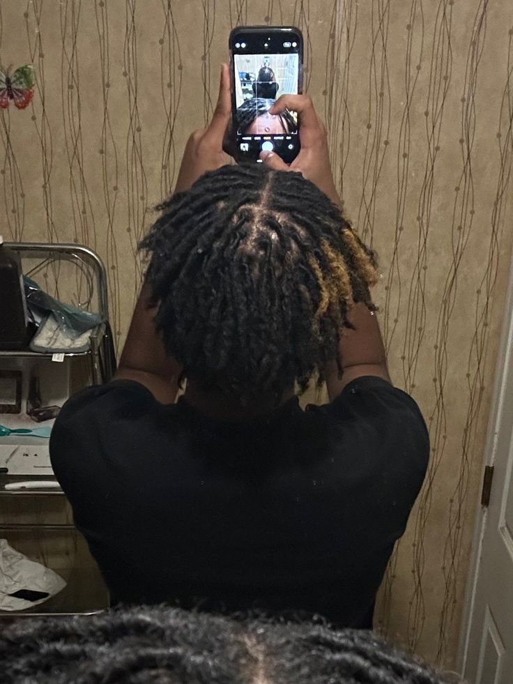 Two Stand Starter Locs, Men Locs Styles, Men Starter Locs, Starter Dreads For Men, Starter Locs Men, Medium Size Locs, Starter Dreads, Starter Locks, 4c Locs