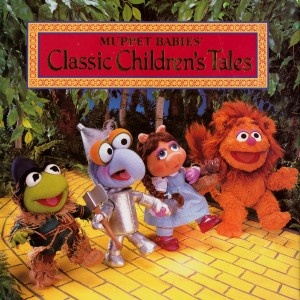 the muppet babies'classic children's tales book with characters from sesame and bert