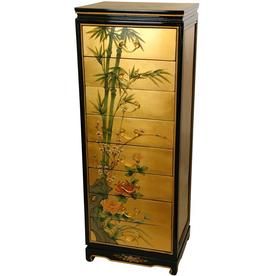 Gold Accent Furniture, Lacquer Furniture, Gold Furniture, Asian Homes, Asian Home Decor, Beautiful Cabinet, Accent Chest, Red Lantern, Drawer Cabinet