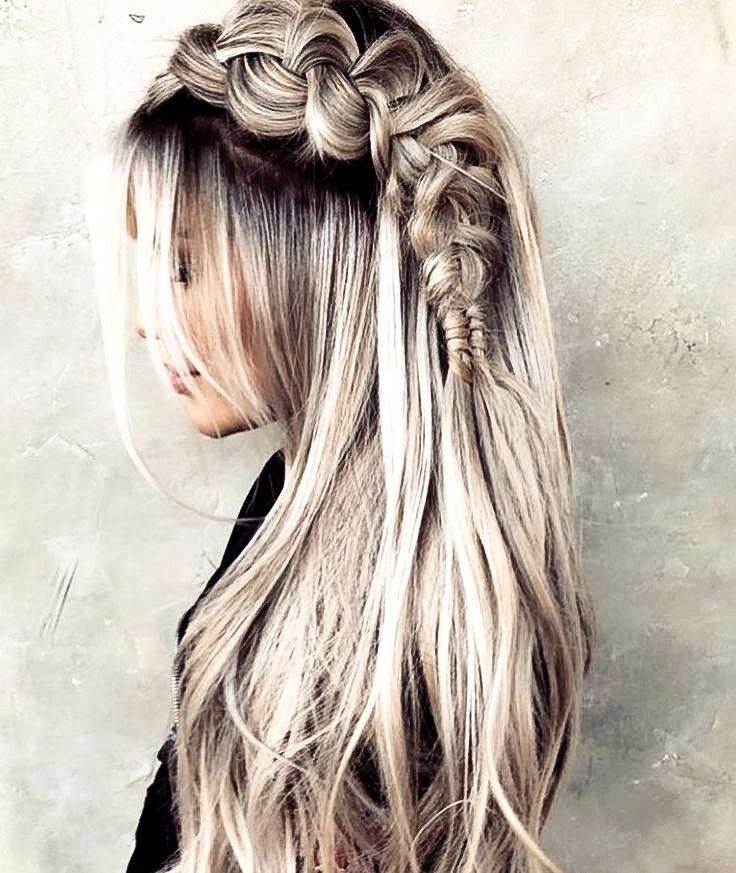 Nostalgic Charm Gorgeous Styles for Lengthy Locks Aquarius Fashion, Blond Hairstyles, Blonde Dreadlocks, Fishtail Braid Hairstyles, Ash Blonde Hair Colour, Fishtail Braid, Waterfall Braid, Ash Blonde Hair, Frontal Hairstyles