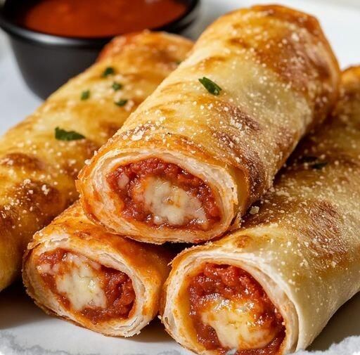 Easy Air Fryer Pizza Roll Ups Recipe: Crispy, Cheesy, and Ready in Minutes - NewsBreak Easy Air Fryer Pizza Roll Ups, Air Fryer Pizza Roll Ups, Pizza Rolls In Air Fryer, Easy Potato Pancake Recipe, Pizza Rollups, Air Fryer Pizza Rolls, Pizza Grilled Cheese Recipes, Fried Cheese Bites, Pizza Roll Ups