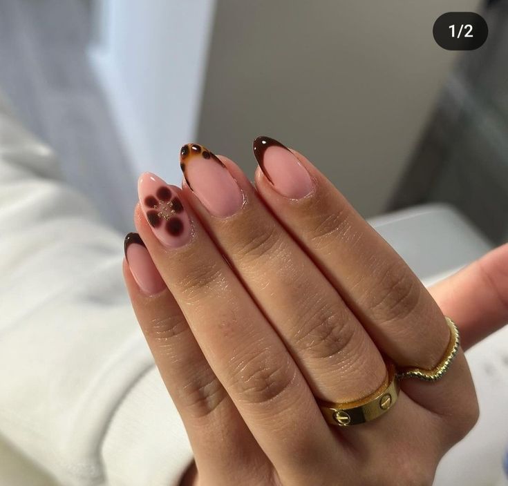 Fall Almond Nails, Biab Nails, Nails 2024, 2024 Trends, Girls Nails, Autumn Nails, Minimalist Nails, Dream Nails, Fire Nails