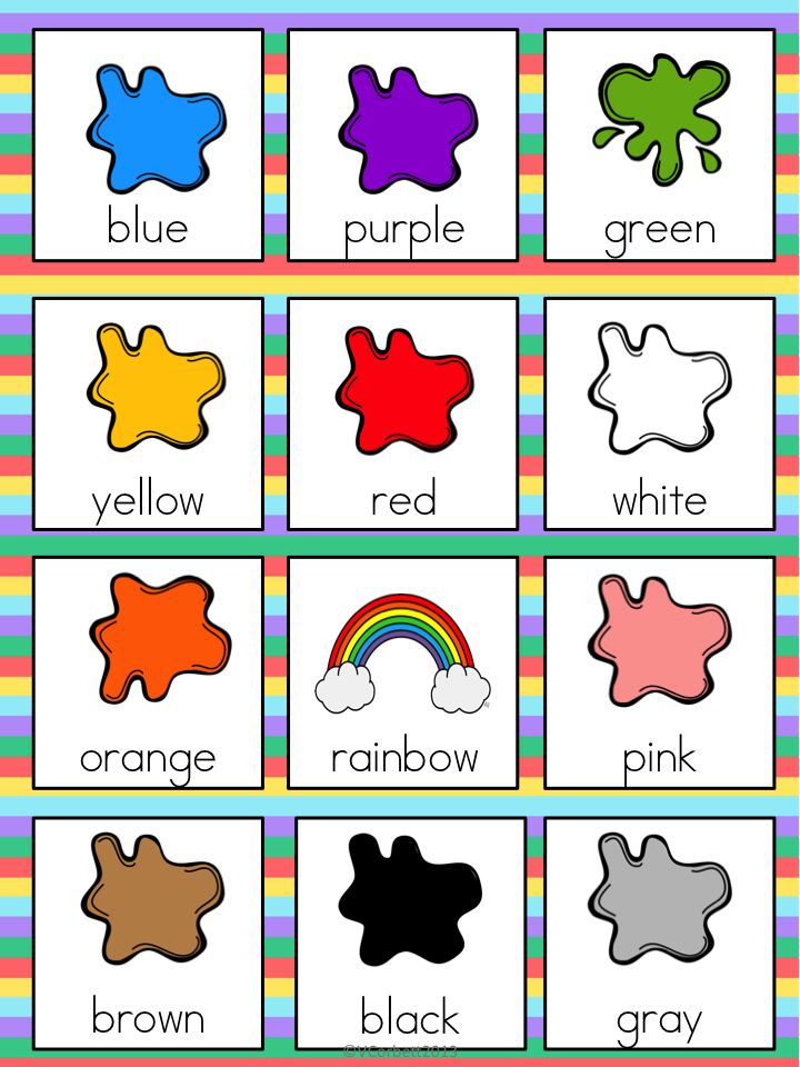 color matching worksheet with different shapes and colors