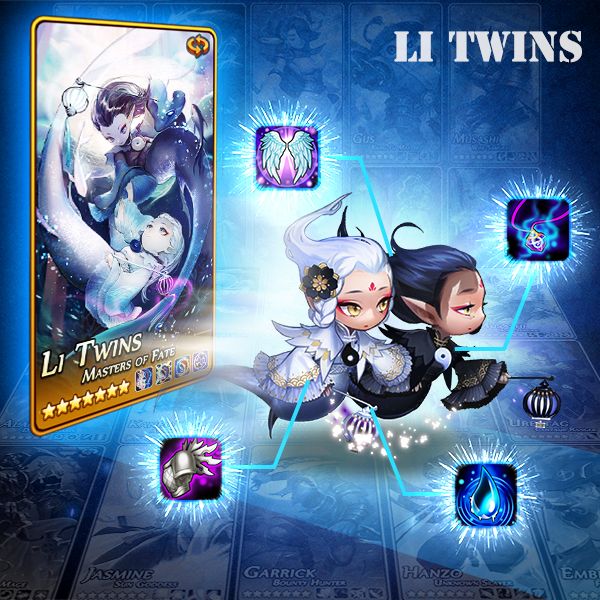 New heroe - Li twins Soul Hunters, Rpg Games, Game Play, Twins, Quick Saves, Art