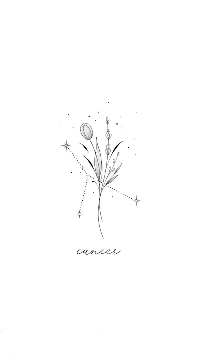 Cancerian Tattoo Zodiac Signs, Cancerian Tattoo For Women, Cancerian Tattoo, Constellation Tattoos, Tattoos Ideas, Tattoo Inspo, Mini Tattoos, Tattoo You, Tattoos And Piercings