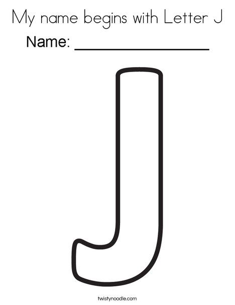 the letter j is for name begins with letter j coloring pages, coloring sheets, alphabet letters