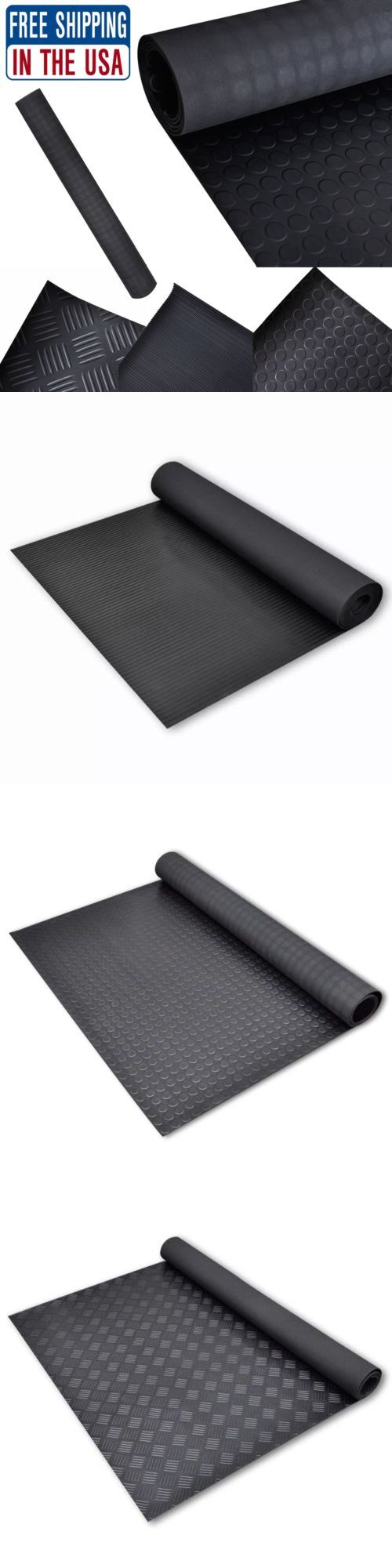 Rubber Floor Mats Anti Slip Matting Roll Industrial Outdoor Garage