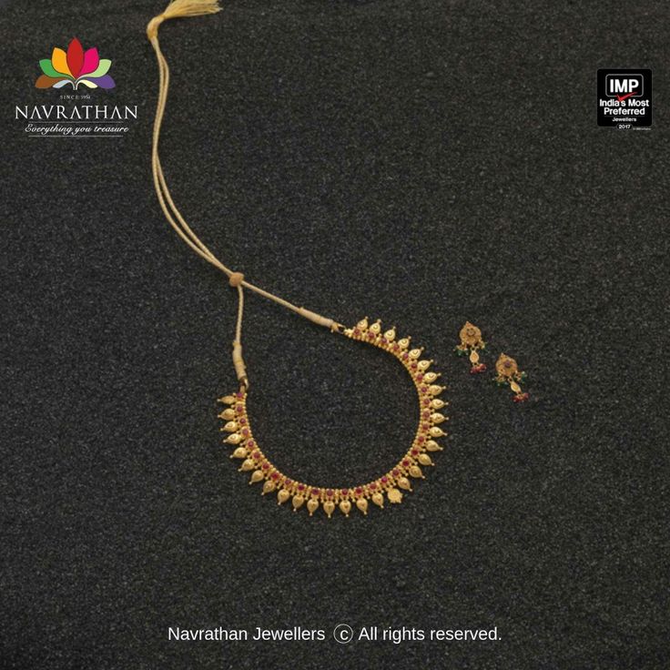 http://navrathan.com/all-gold-necklaces/  Exciting Dhanteras offers at all our #Navrathan Jewellery stores till 7th. November, 2018. On Dhanteras 5th Nov: All Navrathan Jewellery Stores will open at 7AM and remain open till midnight. Valet parking is available. Refreshments will be continuously served.    From Dhanteras to Diwali: Whether you’re headed out to shop some exquisite jewellery for Dhanteras or want to invest in some scene-stealing pieces that you can wear during Diwali, Navrathan Simple Necklace Designs, Small Earrings Gold, Indian Bridal Jewelry Sets, Valet Parking, Bridal Jewellery Indian, Jewelry Indian, Gold Jewelry Indian, Gold Necklaces, Gold Jewellery Design