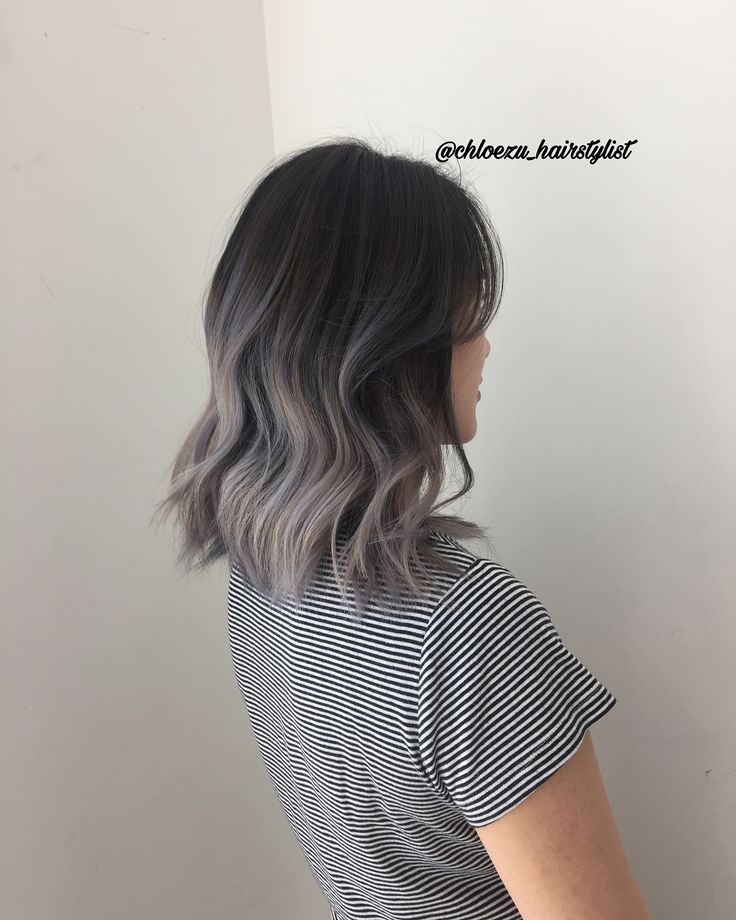 Short Hair Makeup, Silver Ombre Hair, Ombre Hairstyles, Grey Ombre Hair, Short Ombre Hair, Hair Silver, Silver Ombre, Hairstyles For, Ombré Hair