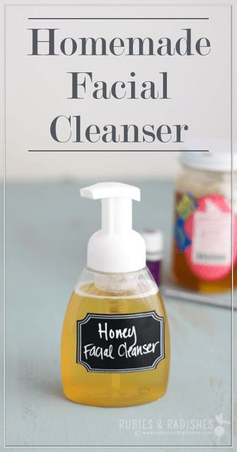 Homemade Cleanser, Homemade Facial Cleanser, Honey Facial, Homemade Facial, Oil Cleansing, Homemade Lotion, Homemade Face, Skin Cleanser Products, Natural Beauty Tips