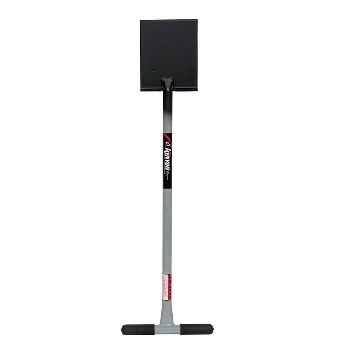 a metal pole with a tv mounted on it