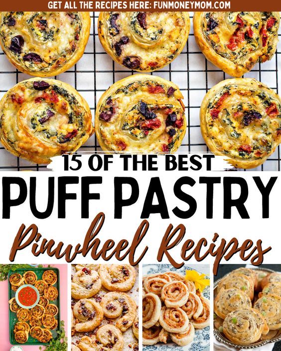 the best puff pastry panwheel recipes