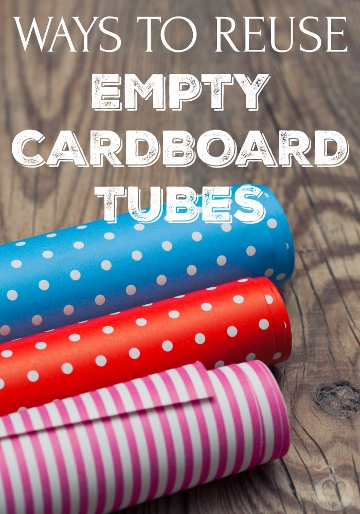 three different types of fabric with the words, ways to reuse empty cardboard tubes