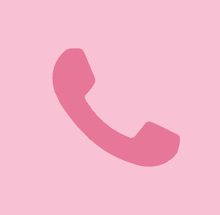 a pink phone is shown against a pink background