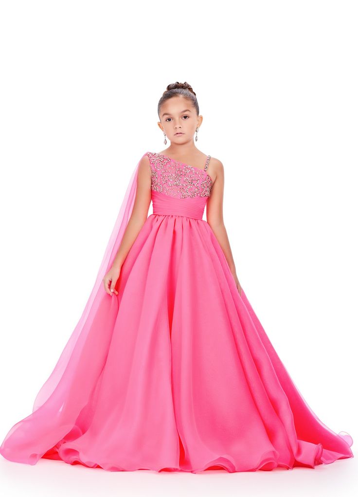 Kids Ball Gowns Princesses, Pageant Dresses For Kids, Gowns Dresses For Kids, Kids Gowns, Princess Dress For Kids, Kids Princess Dress, Pink Dress For Kids, Ball Dresses For Kids, Princess Gown For Kids