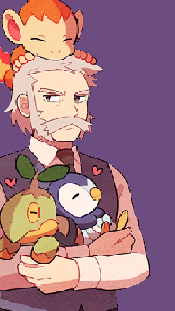 an image of a man holding two stuffed animals