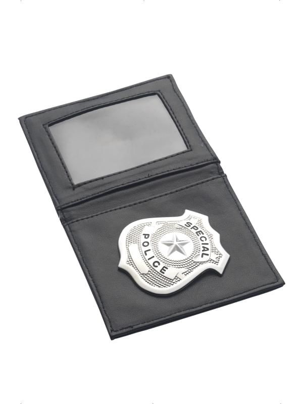 Can I see your badge, officer? Pull out and book 'em with the Black & Silver Police Badge In Wallet Costume Set. Robber Fancy Dress, Kindle Skin, Police Shield, Police Costume, Special Police, Cops And Robbers, Police Badge, Halloween Costume Accessories, Id Wallet