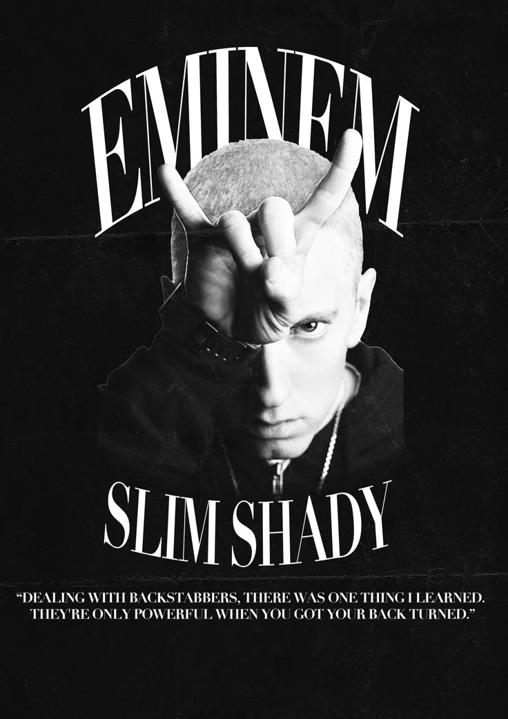 an advertisement for emi emi slim shady