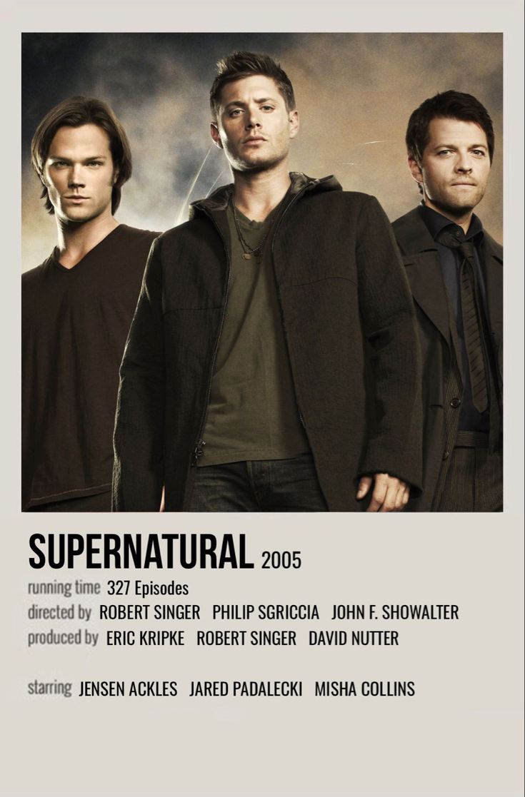 the supernatural movie poster for supernatural