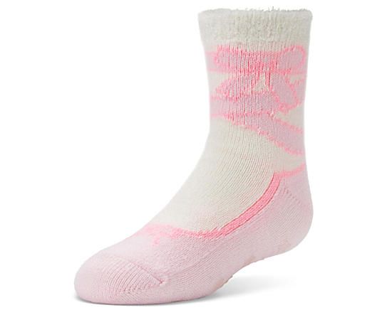 Fireside Aloe Infused Ballerina ShoesCrew Girls' Socks 1 Pair - Pink She'll show off her best dance moves in the Fireside Aloe Infused Ballerina ShoesCrew Socks 1 pair. A plush aloe-infused lining soothes and comforts her foot as her dreams take flight. Perfect for colder days. Fabric material Crew length Aloe-infused lining Pink/Assorted Colors Fits youth Shoe sizes 10-4 1/2 Youth Shoes, Rack Room, Room Shoes, Best Dance, Ballerina Shoes, Girls Socks, Dance Moves, Cold Day, Crew Socks