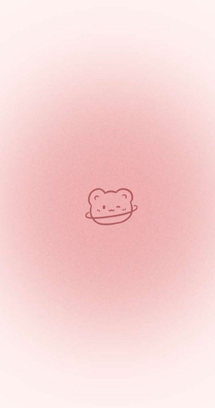 a drawing of a piece of bread on top of a pink background with the word hello kitty above it