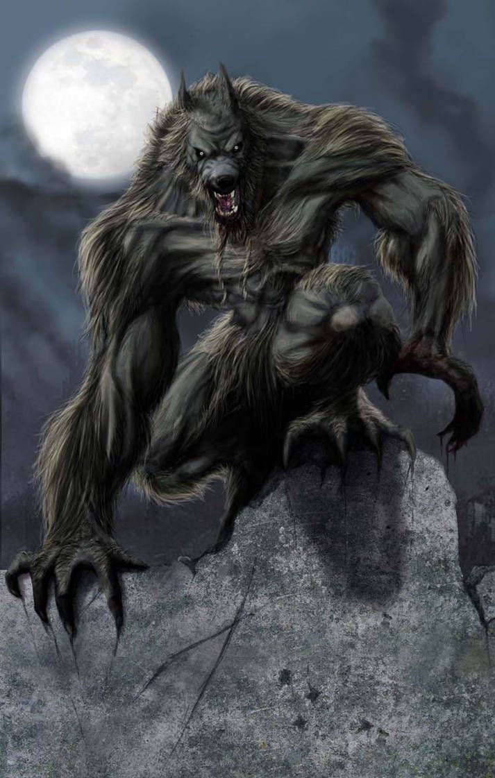 Werewolf By Lykamo On Deviantart Werewolf Art Werewolf Vampires And Werewolves