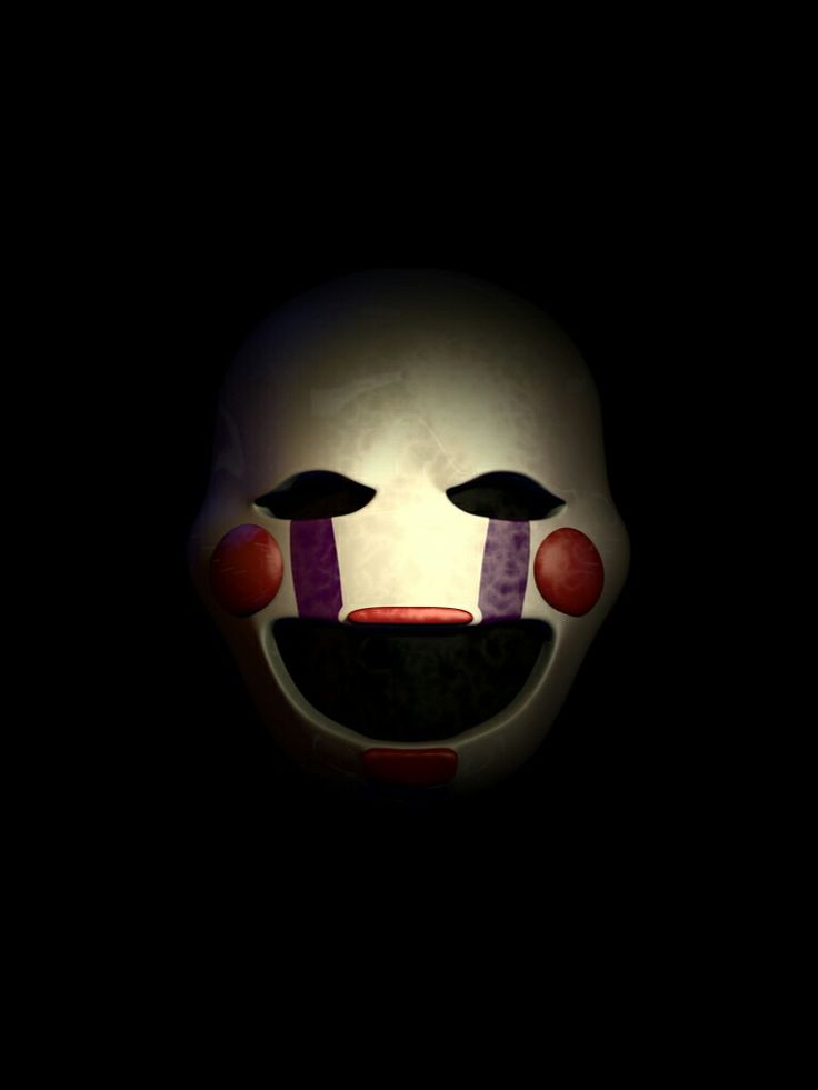 a creepy clown's face in the dark with red and purple stripes on it