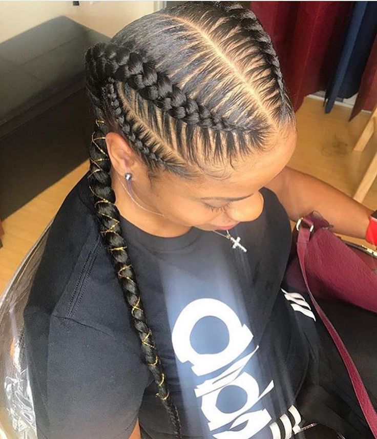 3 Braided Hairstyles, Two Braid Cornrows, 2 Straight Back Braids, 2 Feedin Braids Styles, Double Cornrow Braids, Two Goddess Braids Cornrows, 3 Feed In Braids, 3 Cornrow Braids, Hair Styles Two Braids