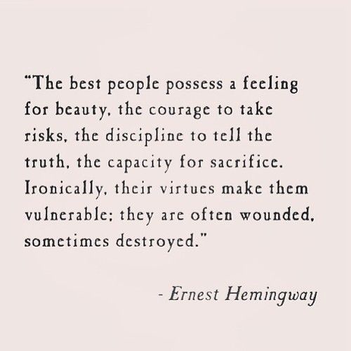 an image of a quote with the words'the best people process is feeling for beauty, the courage to take