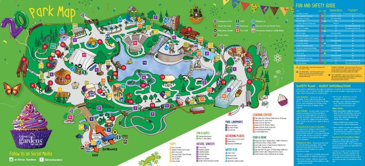 the park map for disneyland's animal kingdom