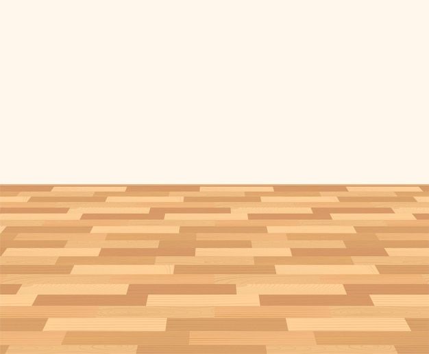 an empty room with hard wood flooring and white walls in the background is shown