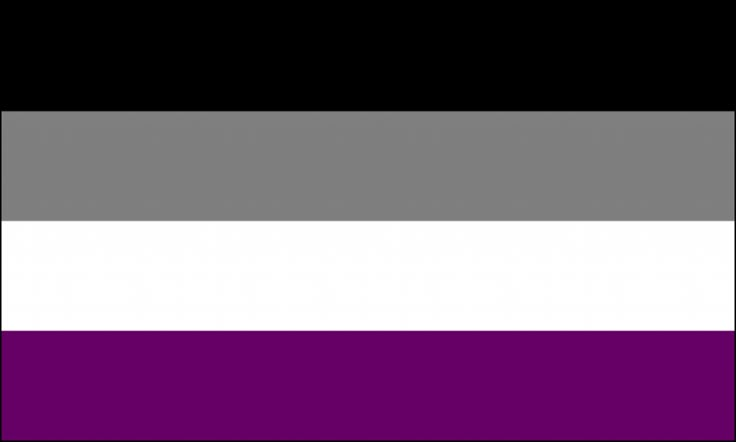 the flag of germany is shown in black, white and purple