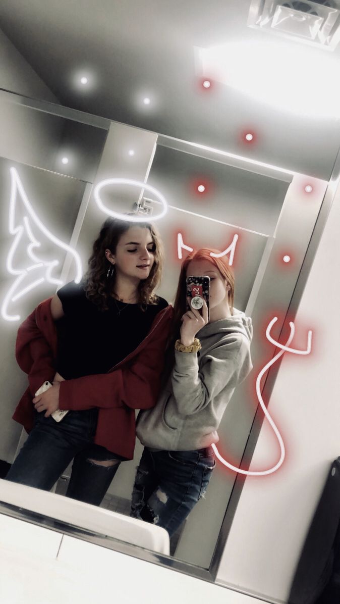 Aesthetic Mirror Selfie Best Friend Pictures Tumblr