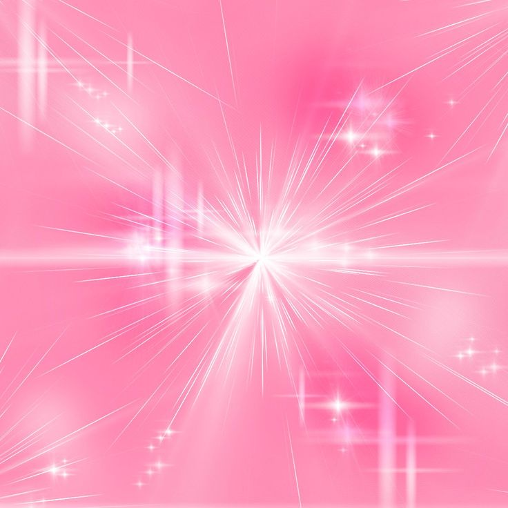 an abstract pink background with stars and sparkles in the center, as well as lines