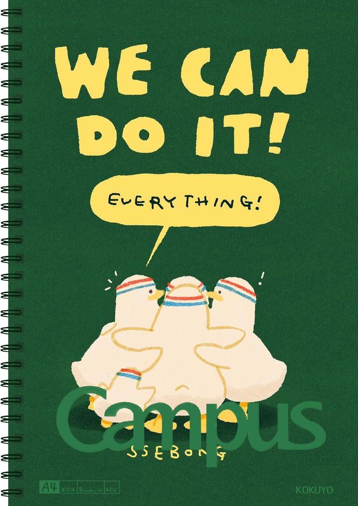 we can do it every thing campus notebook