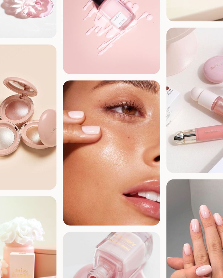 Pink moodboard. Beauty Moodboard, Instagram Campaign, Instagram Layouts, Brand Moodboard, Instagram Campaigns, Skincare Instagram, Beauty Marketing, Pink Theme, Pink Skin