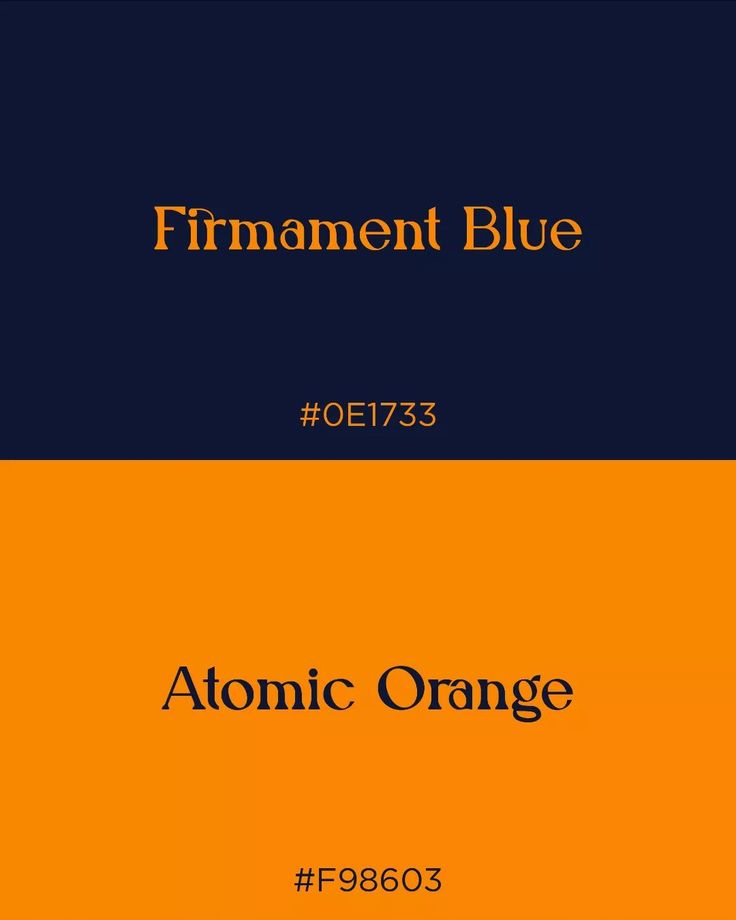 an orange, blue and black background with the words'flament blue'on it