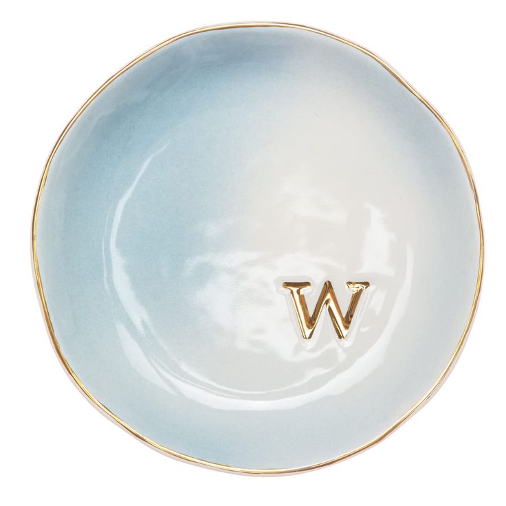 PRICES MAY VARY. 【Dimensions】: This monogrammed ceramic jewelry dish measures 4.75 x 4.75 inches 【Perfect Decor】This tray is not only a container for jewelry, bracelets, necklaces, rings, earrings, keys, but also a perfect decor for your home, office, coffee table, bookshelf, dresser top or any room. 【Material】Made of lead-free, cadmium-free, high-quality ceramic. 【Great Gift】We provide a beautifully packaged gift box for each tray, the black surface with gold text looks gorgeous. Perfect as a g Blue Jewlery, Preppy Mom, Ceramic Jewelry Dish, Christmas Gift For Women, Gifts For Aunt, Initial Jewelry, Jewelry Tray, Blue Jewelry, Ceramic Jewelry