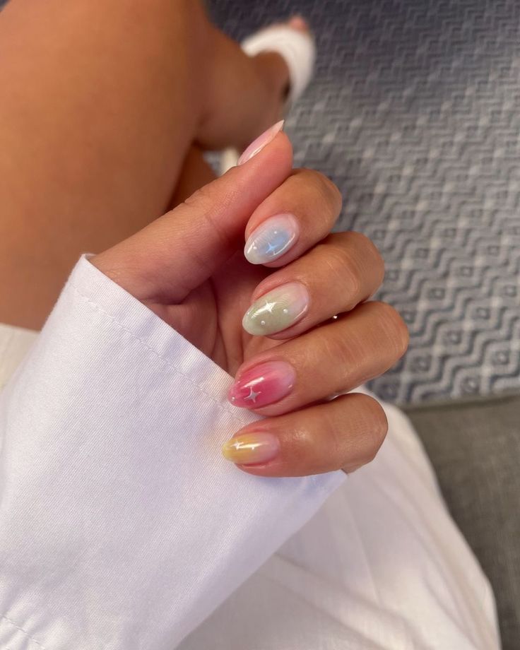 Unghie Sfumate, Hello Nails, Minimal Nails, Summery Nails, Her Nails, Classy Acrylic Nails, Soft Nails, Dream Nails, Funky Nails