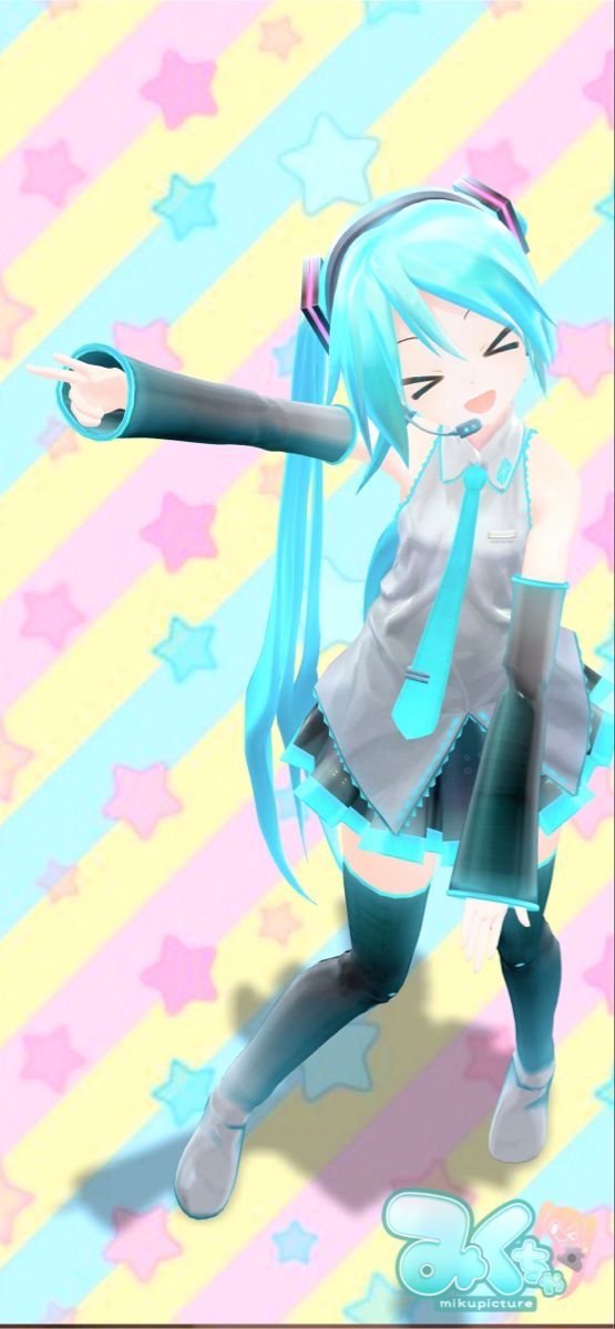 Pastel Wallpaper Blue, Miku Chan, Miku Hatsune Vocaloid, Vocaloid Funny, Vocaloid Characters, Kawaii Core, Color Mix, Pastel Wallpaper, Kawaii Wallpaper