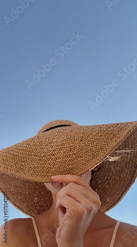 Stock Image: Young pretty woman hide face with straw hat Artsy Pics, Hide Face, Artsy Pictures, Insta Post, Straw Hat, Pretty Woman, Adobe Stock, Product Launch, Straw